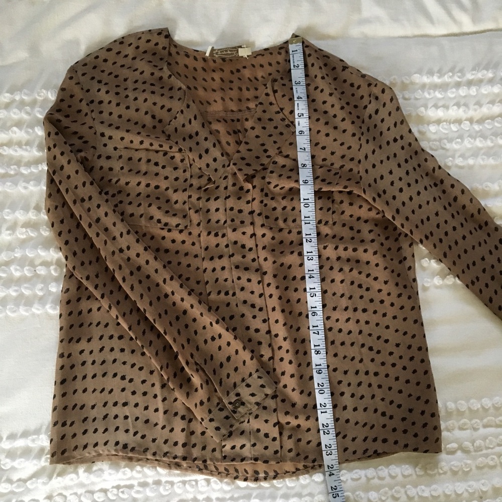 Propaganda polka dot blouse